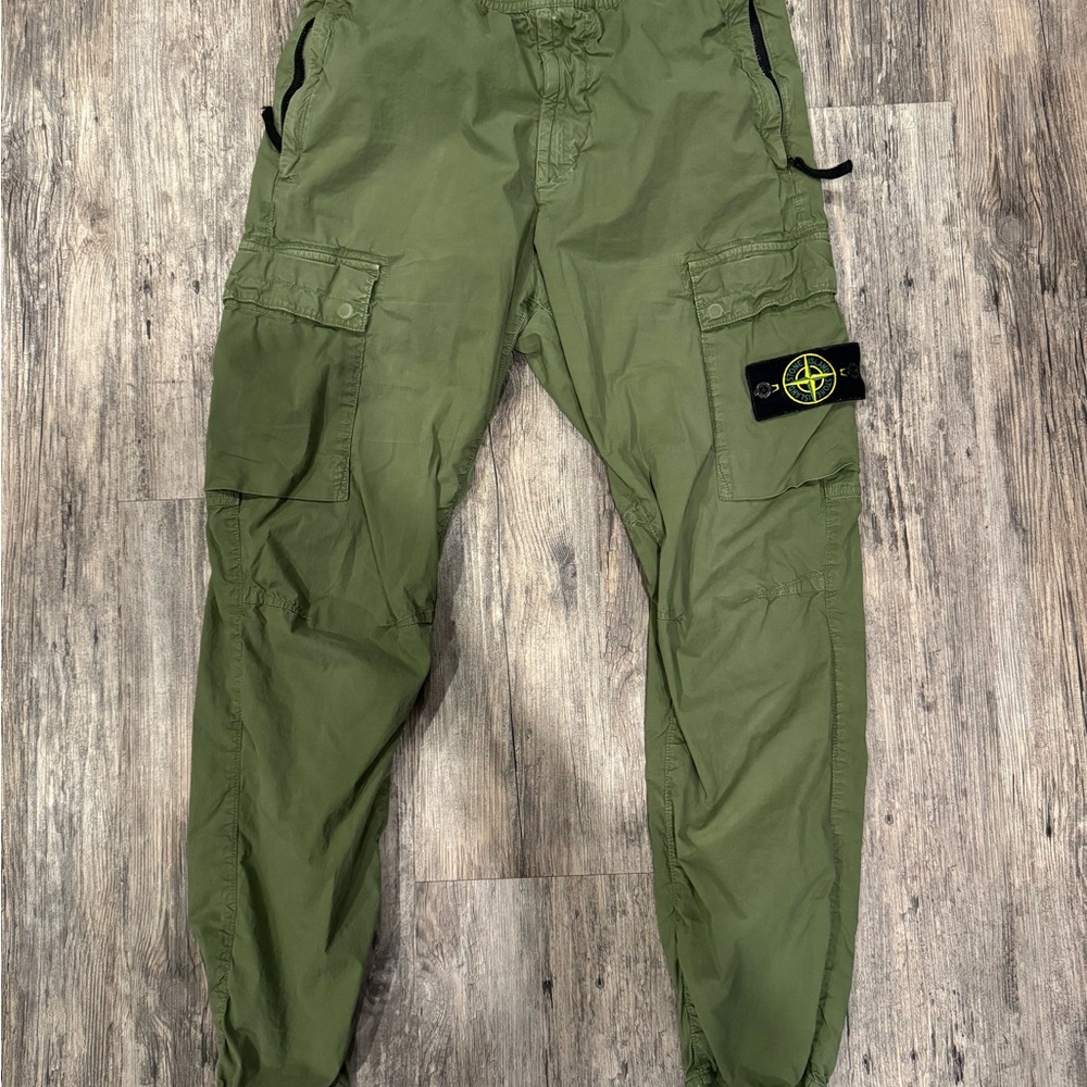 Stone island metal nylon joggers